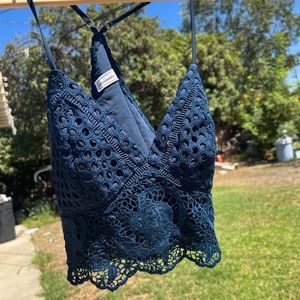 lacy racerback top🧚‍♀️